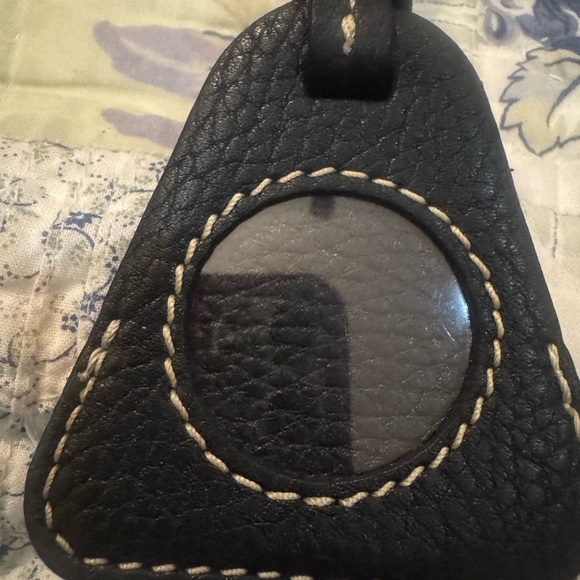 Dooney & Bourke Black Pebbled Leather Shoulder Bag - Picture 4 of 9